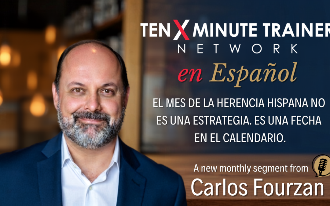 El Mes de la Herencia Hispana no es una estrategia. Es una fecha en el calendario.
